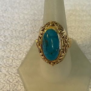 Faux Turquoise Ring